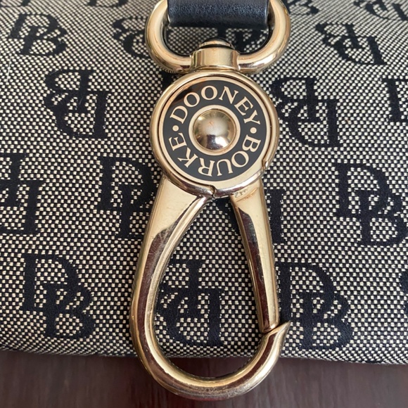Rooney & Bourke Logo Lock Monogram Handbag - Picture 3 of 6